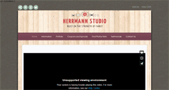 Desktop Screenshot of herrmannstudio.net