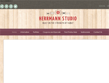 Tablet Screenshot of herrmannstudio.net